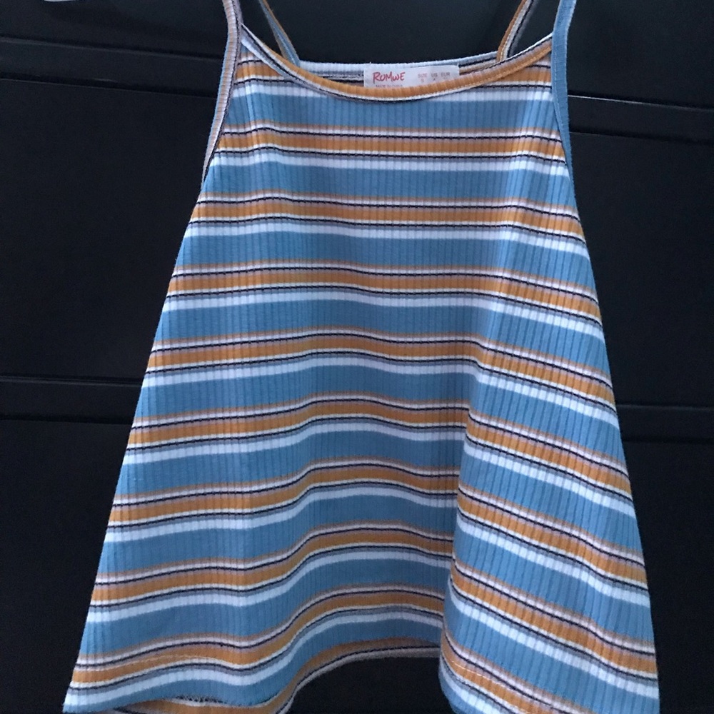 striped tank top